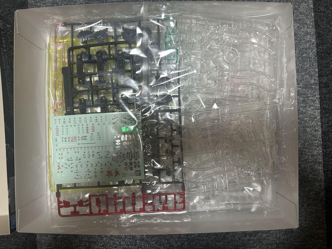 限定生産RG νガンダム　フィンファンネルエフェクトセット