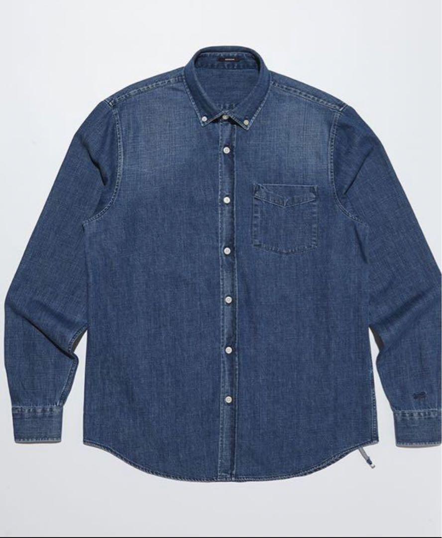 DENHAM デンハム インディゴデニムシャツ