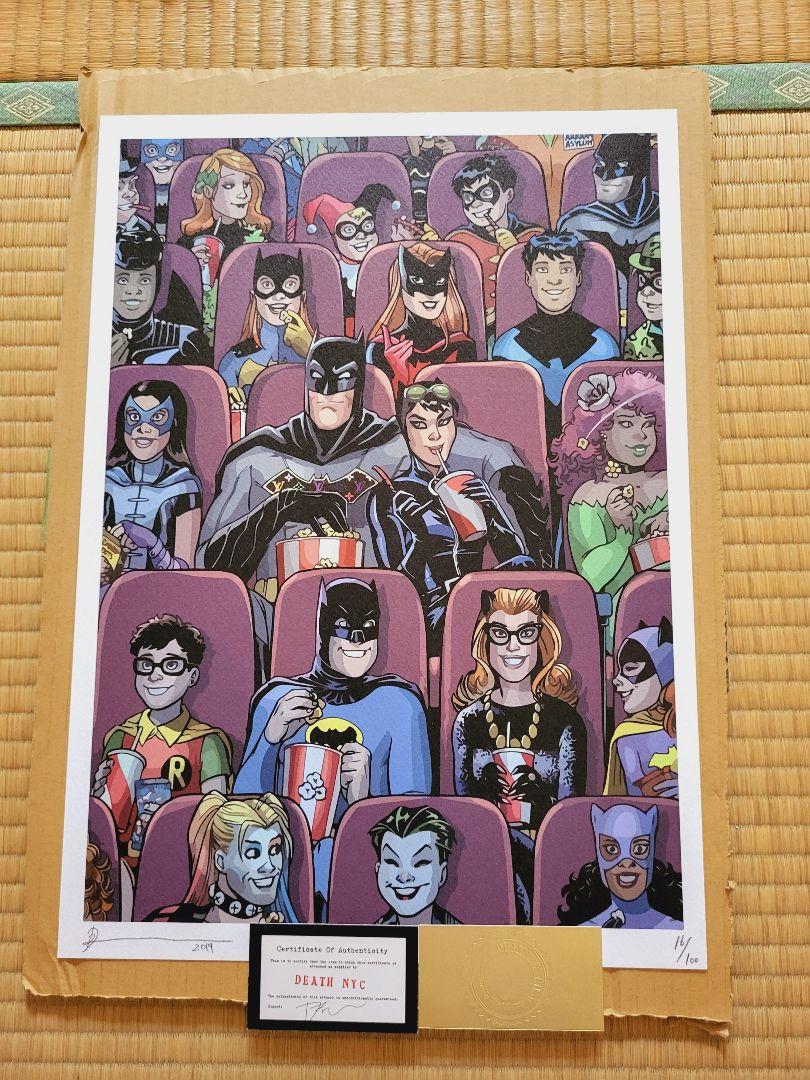 DEATH NYC DC BATMAN FAMILY 限定 ポスター