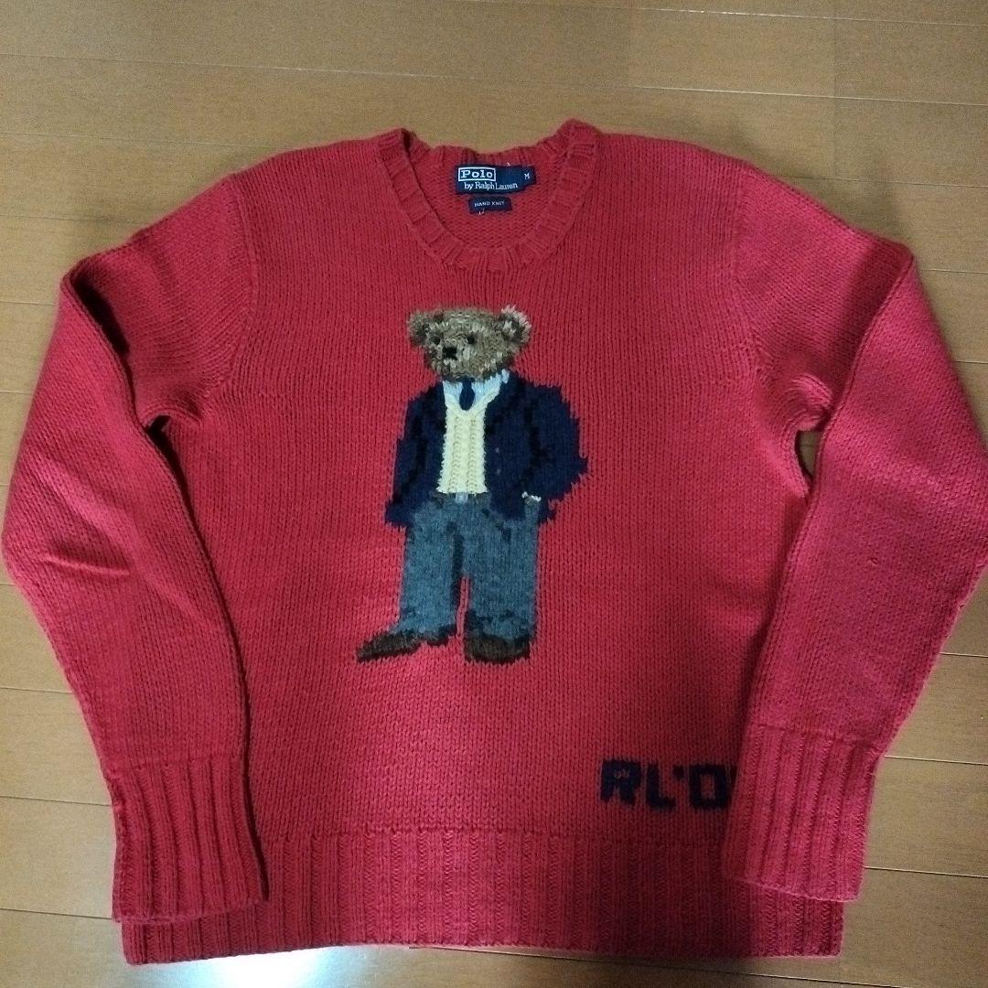 希少 ラルフローレン ポロ ベア ニット