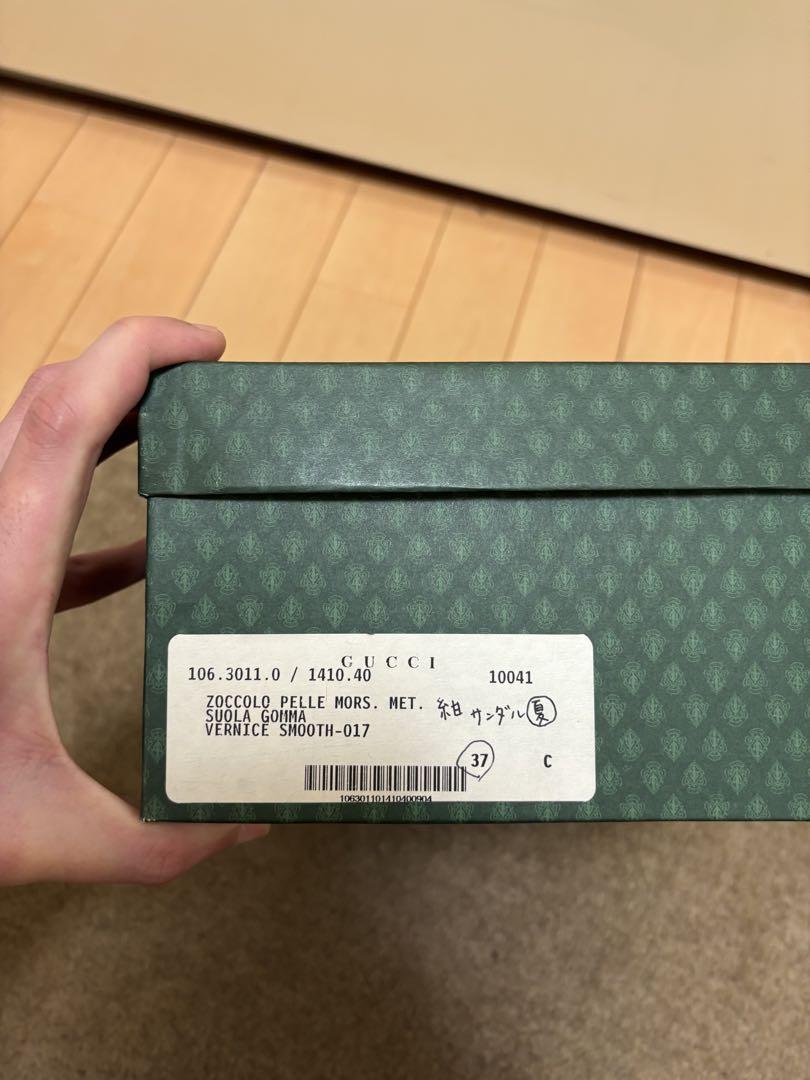 gucci mocassino pelle mors met トングサンダル - メルカリ