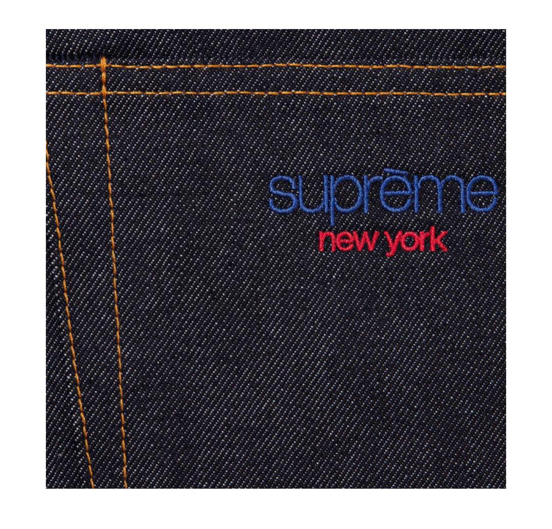 【新品✨️早い者勝ち】supreme リジットバギーデニム インディゴ
