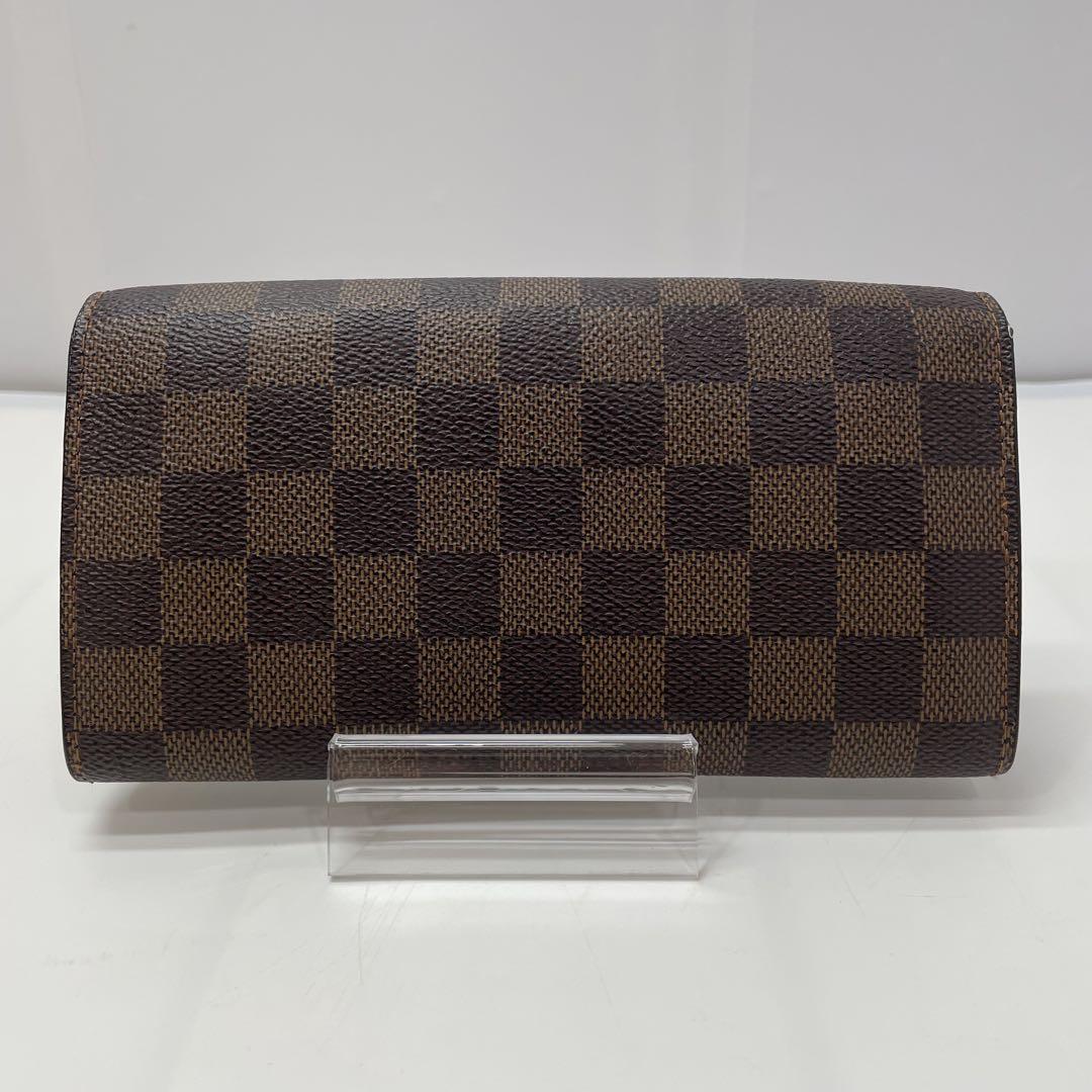 【極上美品】LOUISVUITTON ポシェット・ポルト・モネ・クレディ ダミエ