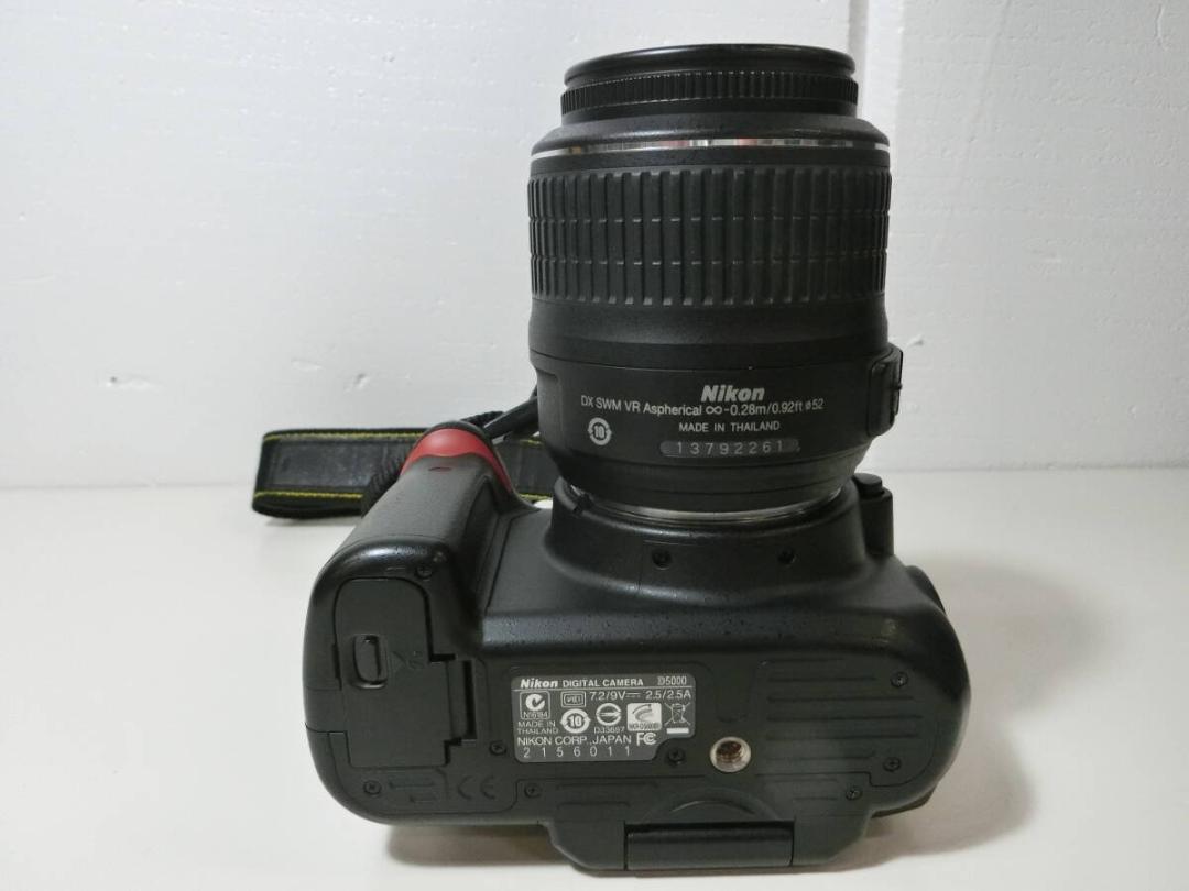 Nikon D5000 ダブルズームキット 動作品　20250324(YM)