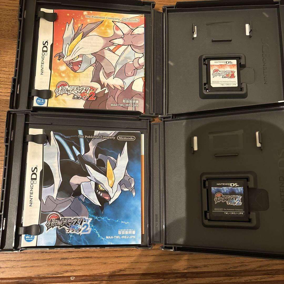 NINTENDO DS 3DSソフト ポケットモンスター ブラック2 ホワイト2