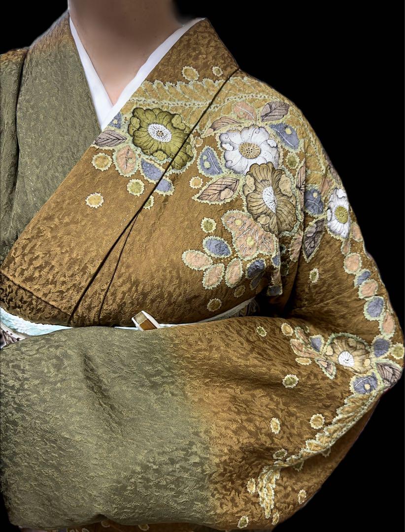 お早いもの勝ち！期間限定！お値下げ 極上  圧巻の辻ヶ花  訪問着 作家落款あり