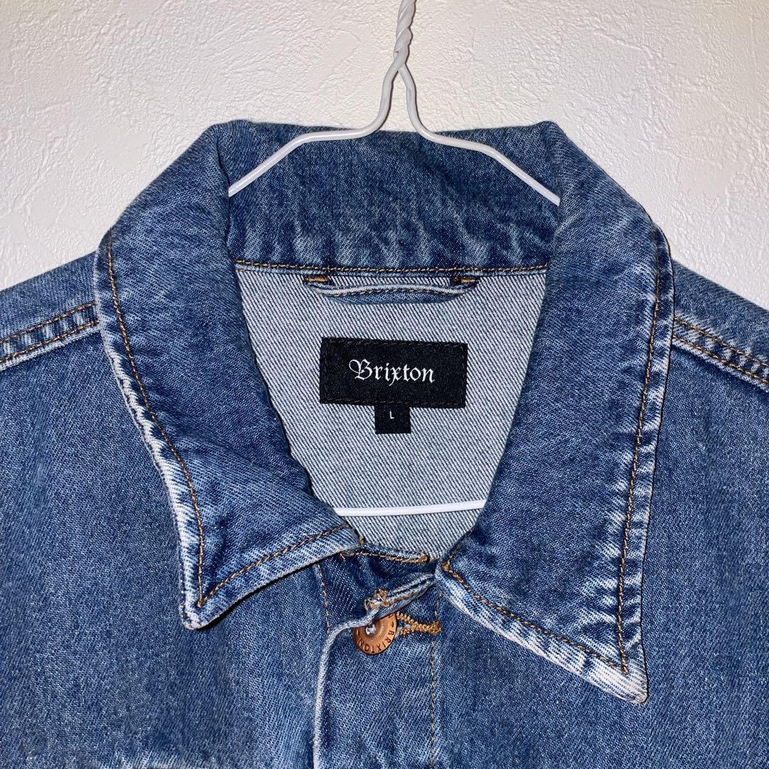 ジャケット・アウター Brixton denim jacket L