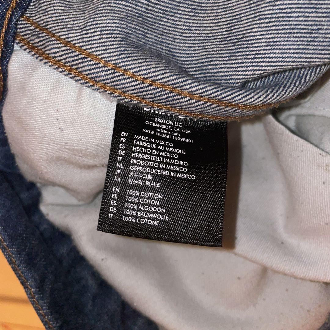 ジャケット・アウター Brixton denim jacket L