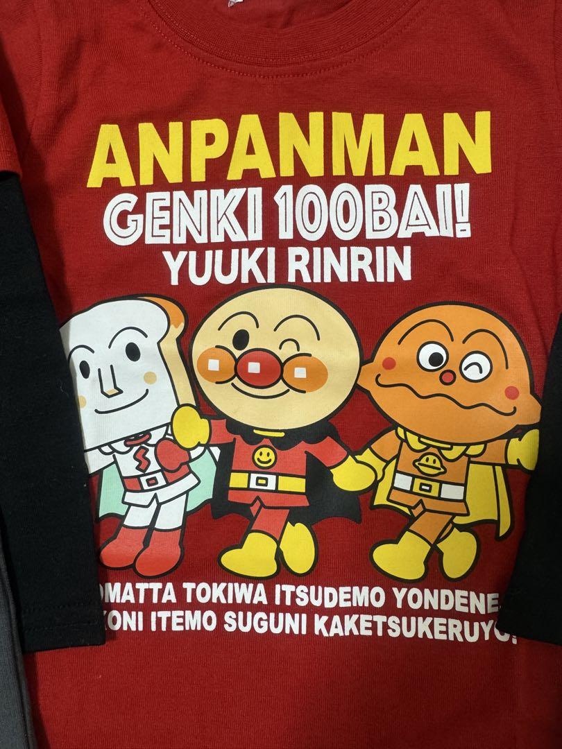 mikky　アンパンマン　長袖Tシャツ7枚＋アイボリートレーナー1枚