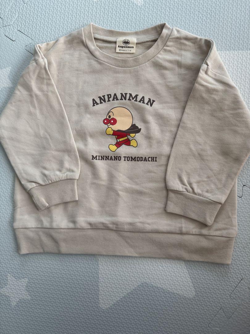 mikky　アンパンマン　長袖Tシャツ7枚＋アイボリートレーナー1枚