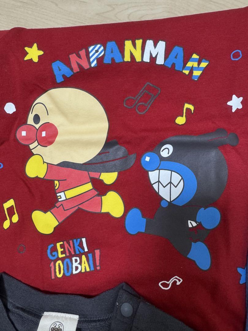 mikky　アンパンマン　長袖Tシャツ7枚＋アイボリートレーナー1枚