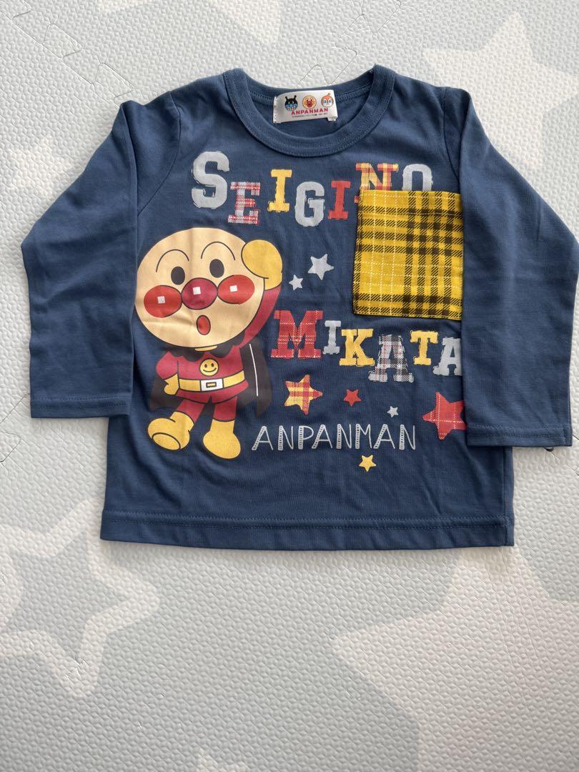 mikky　アンパンマン　長袖Tシャツ7枚＋アイボリートレーナー1枚