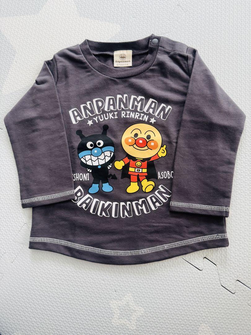mikky　アンパンマン　長袖Tシャツ7枚＋アイボリートレーナー1枚