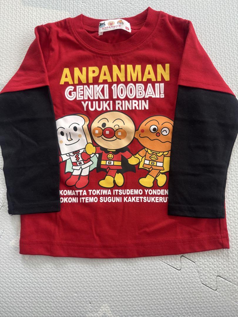 mikky　アンパンマン　長袖Tシャツ7枚＋アイボリートレーナー1枚