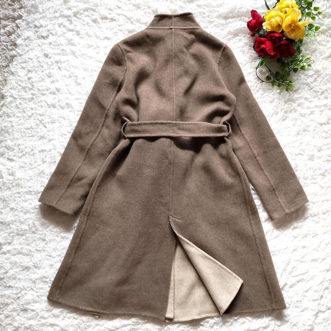 Demi-Luxe BEAMS リバーコート ウールブレンド ベルト付き S - メルカリ