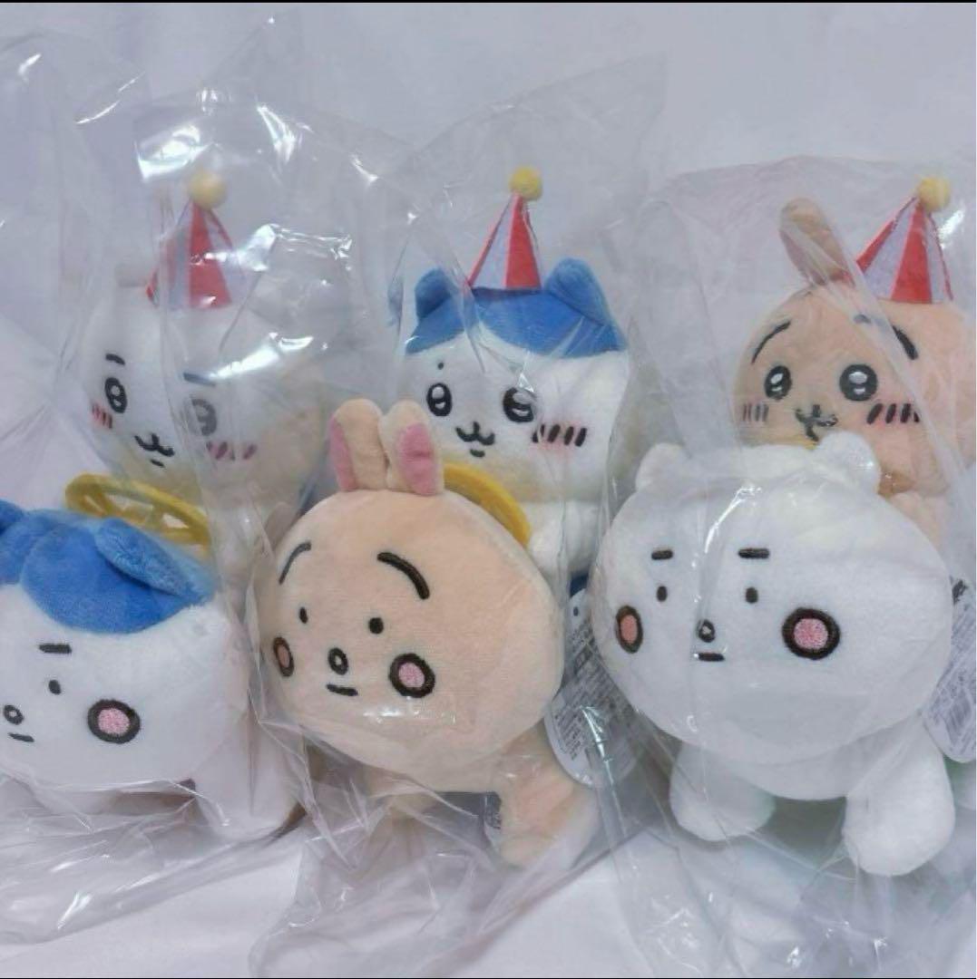 【ちいかわらんど】ぴーぽぽぬいぐるみ3種類セット(ちいかわ・ハチワレ・うさぎ) ちいかわらんど ぴーぽぽぬいぐるみ 3種セット ちいかわ