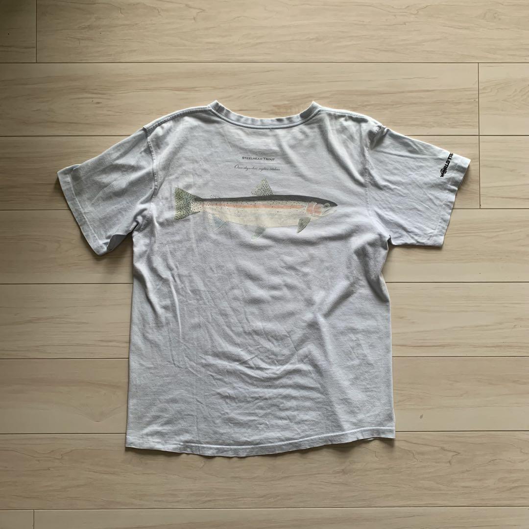 patagonia / 00s Beneficial Tシャツ トラウト 希少