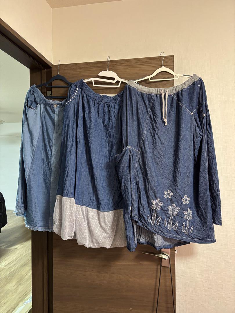 ⭕️あけみ⭐️⭕️モフマヌルプリントカットパンツ（Ｆ）新品⭐️ ⭕️あけみ⭐️様専用（完売品）⭕️モフマヌルのロゴプリント