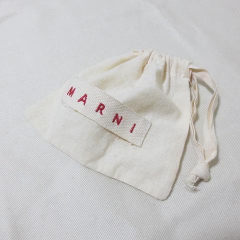 未使用 MARNI マルニ テディベア ピアス ゴールド □ m