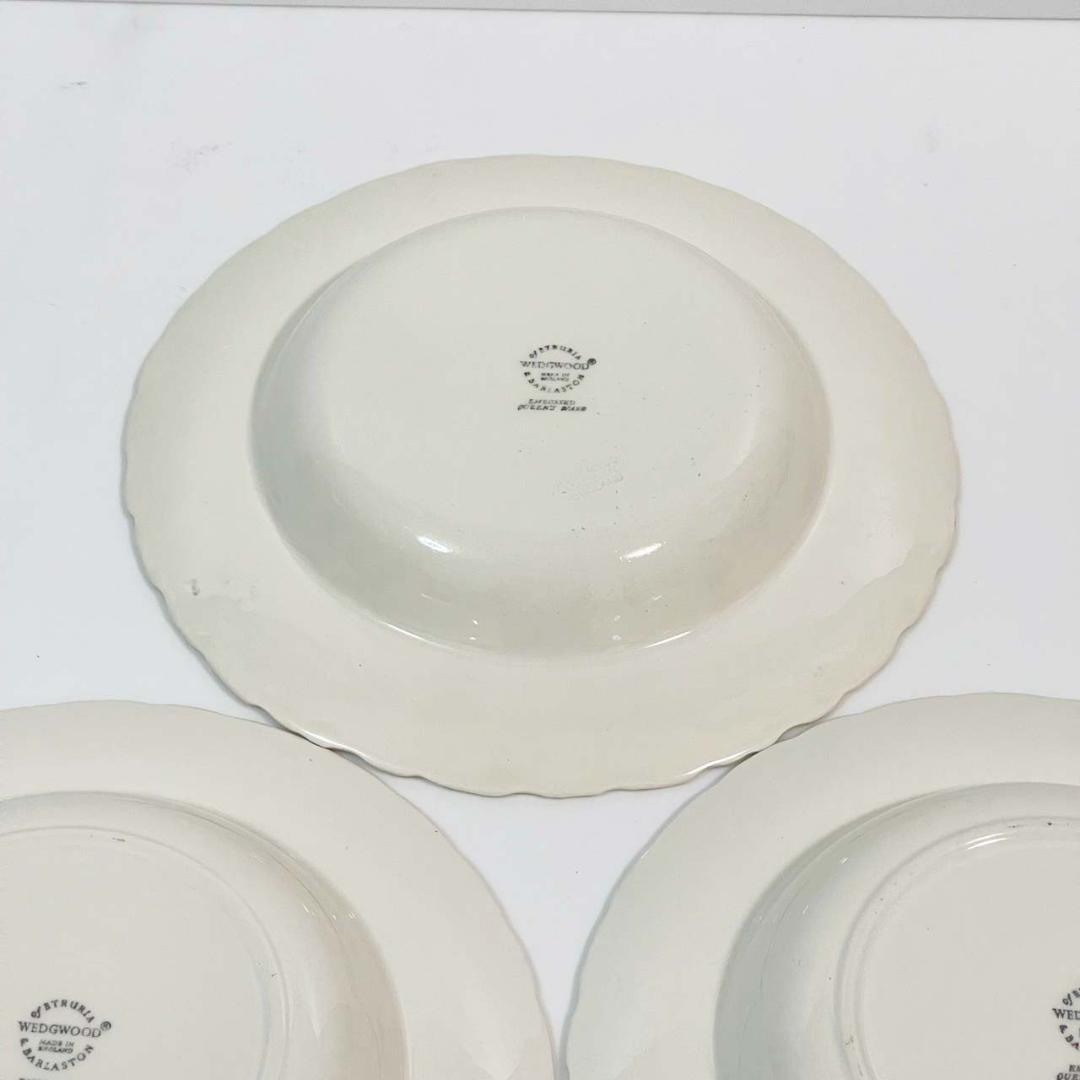 WEDG WOOD ウェッジウッド エンボスド クイーンズウェアプレート 20㎝
