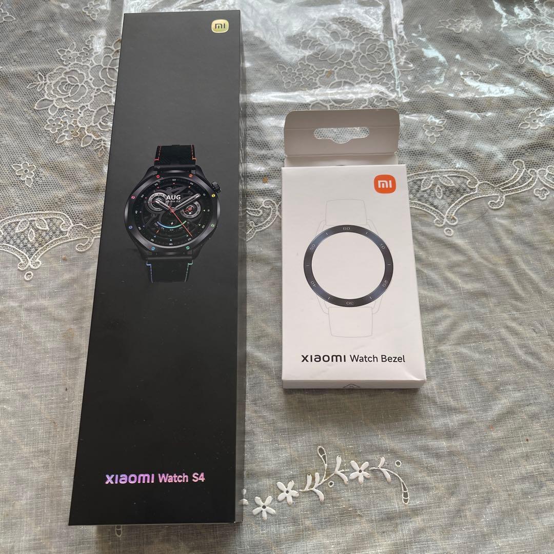 Xiaomi watch s4 とXiaomi watch bezel