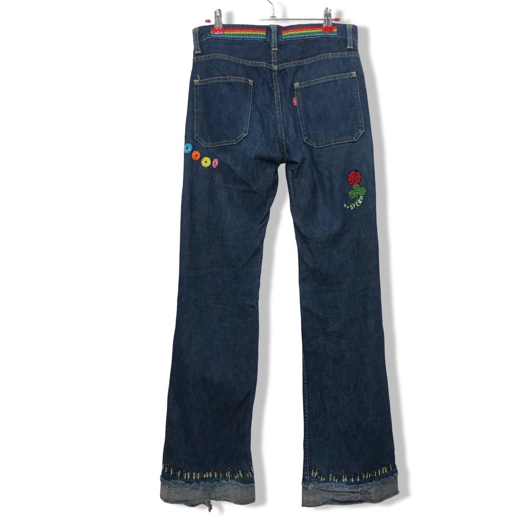 HYSTERIC GLAMOUR ヒステリックグラマー 刺繍デニム 90s