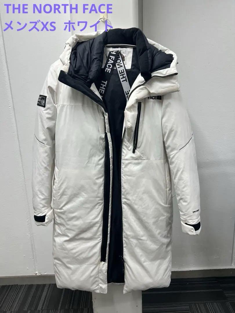 THE NORTH FACE ホワイト ダウンコート フード付