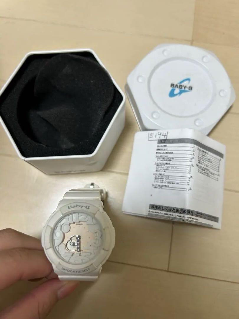 Baby-G BG-169 ホワイト腕時計