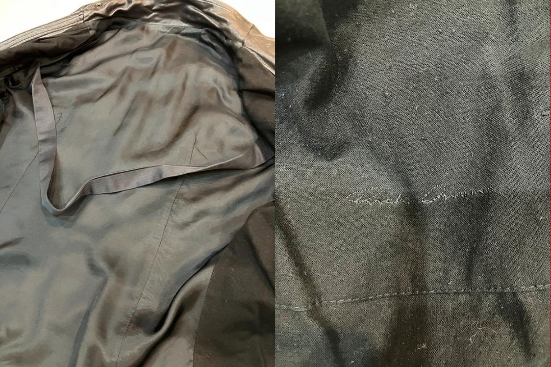 Rick Owens リックオウエンス ライダース ジャケット レザー ブラック