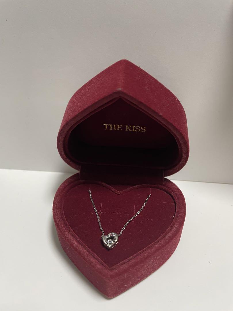 THE KISS necklaceネックレス ハートモチーフ