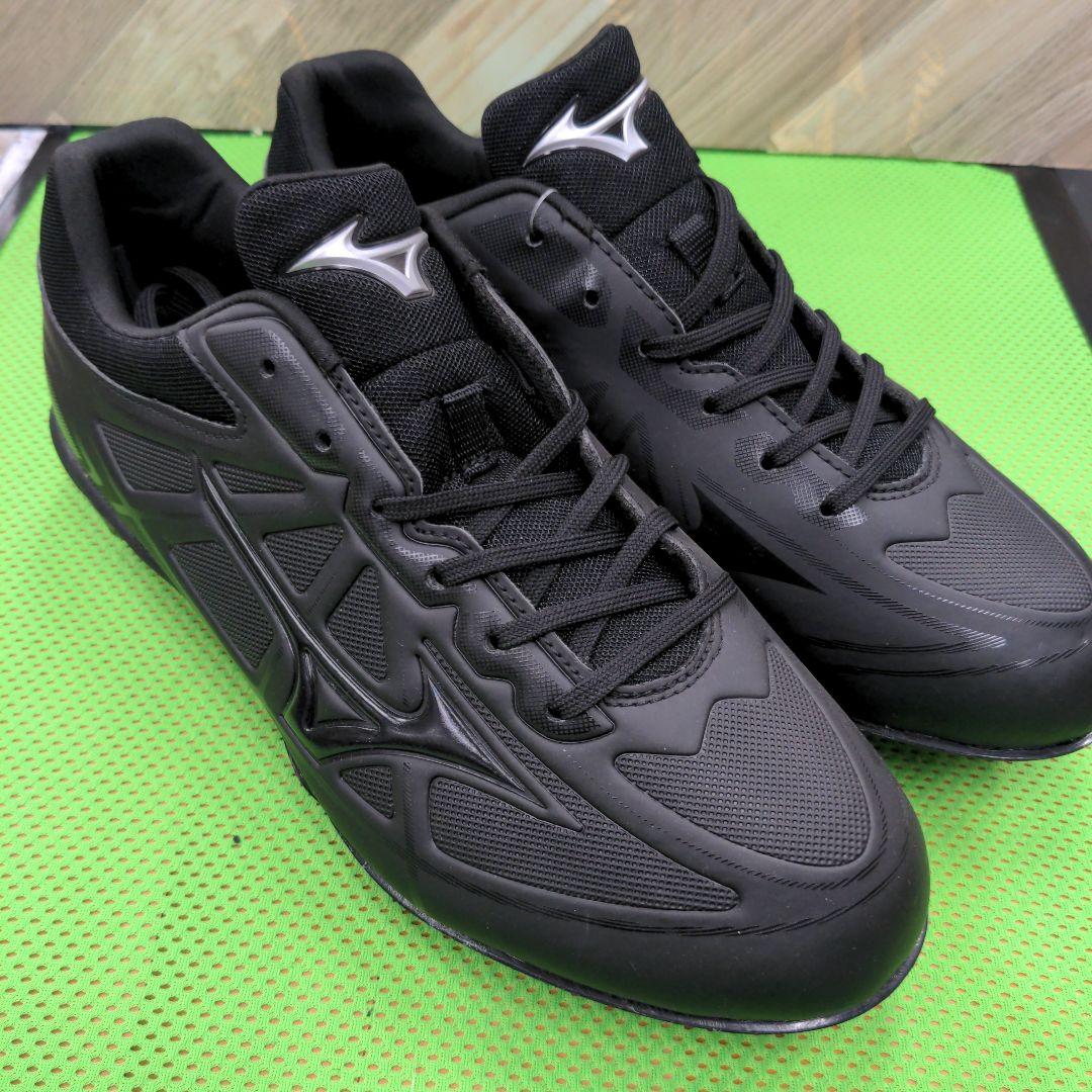 野球スパイク(26.5)ミズノ  黒  金具固定式