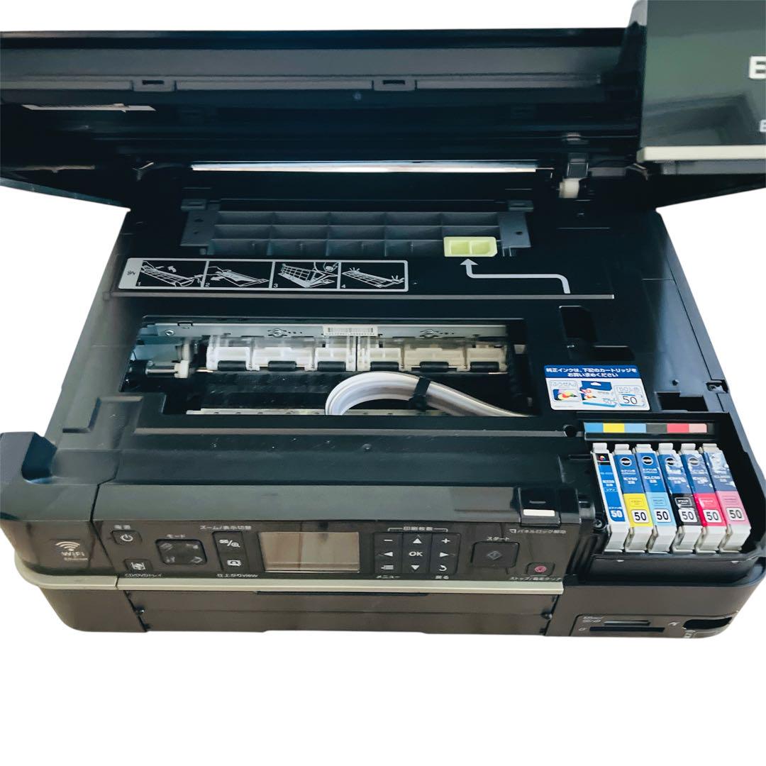 EPSON インクジェットプリンター　EP-802A Amazon.co.jp: 旧モデル エプソン Colorio インクジェット複合機