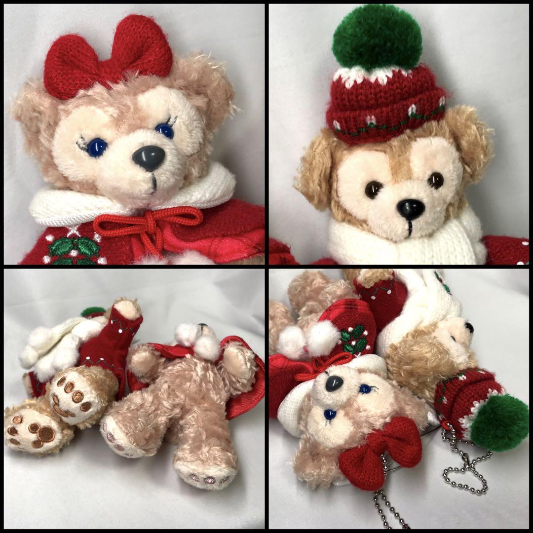ダッフィー シェリーメイ ぬいぐるみバッジ クリスマス - メルカリ