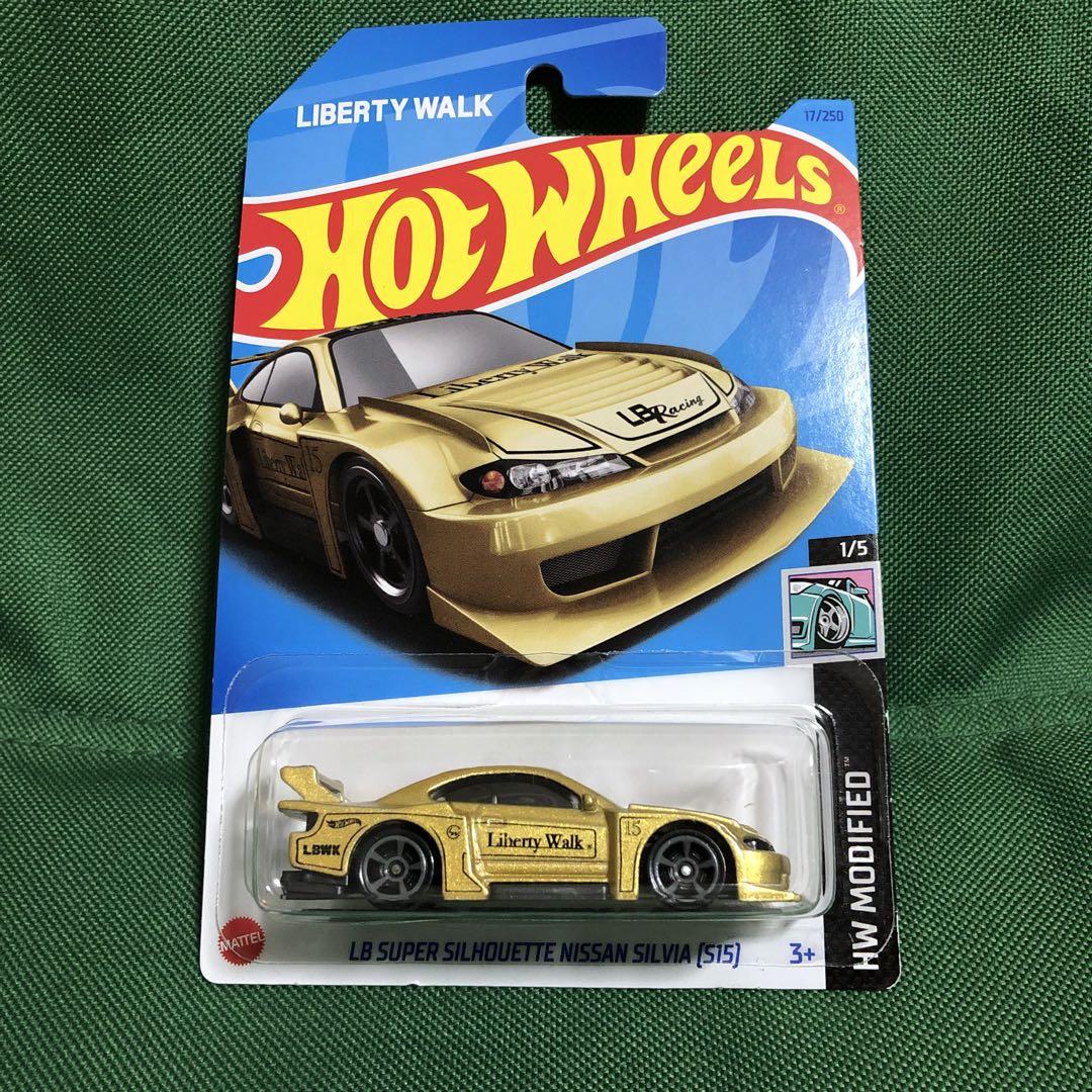 ホットウィール　リバティーウォーク S15シルビア ホットウィール リバティーウォーク LBWK ニッサン シルビア S15