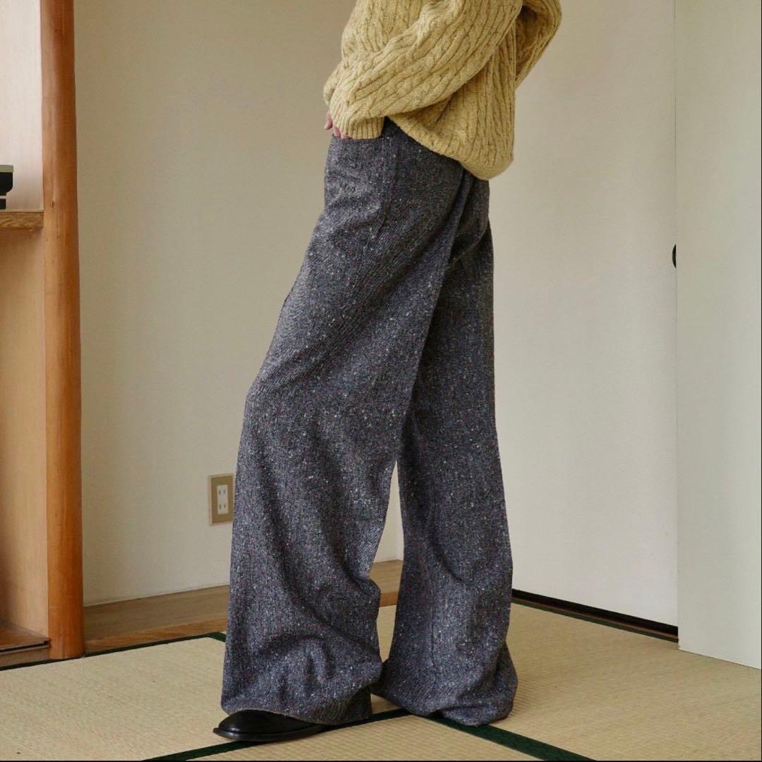 70’s ネップフルレングススラックス　nepped slacks