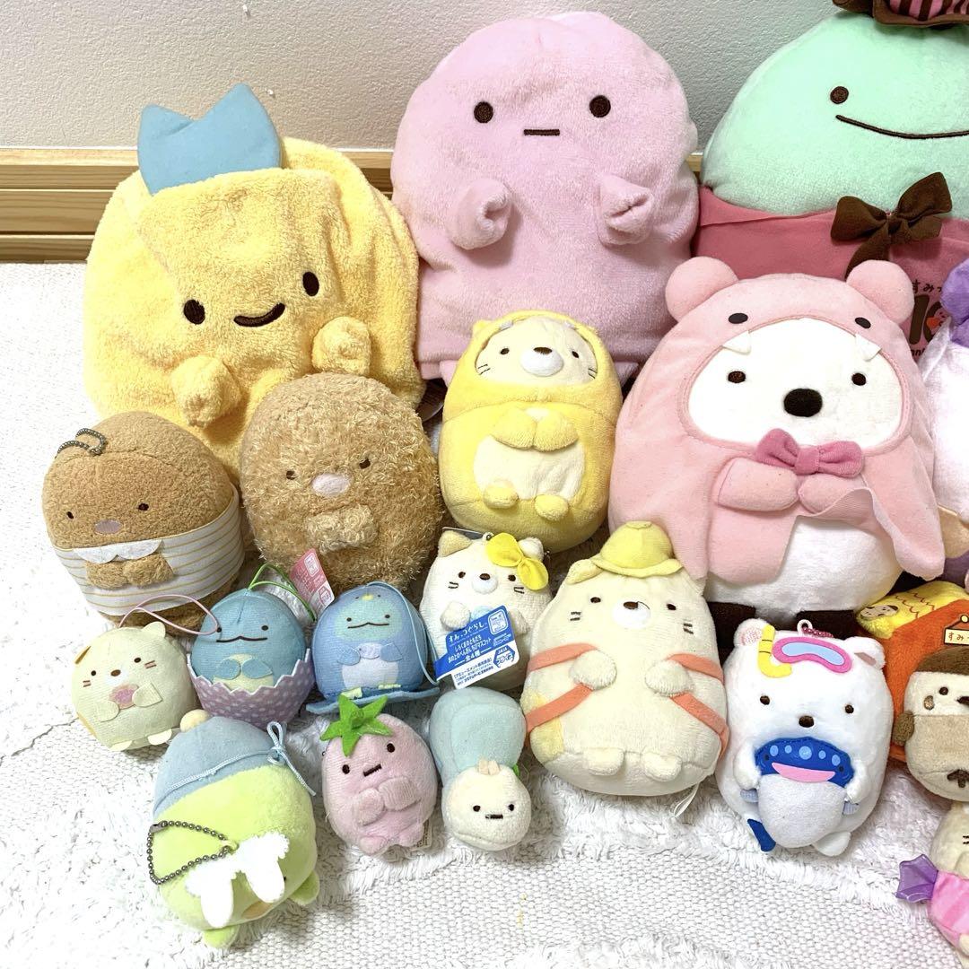 すみっコぐらし　ぬいぐるみ　マスコット　キーホルダー　まとめ売り