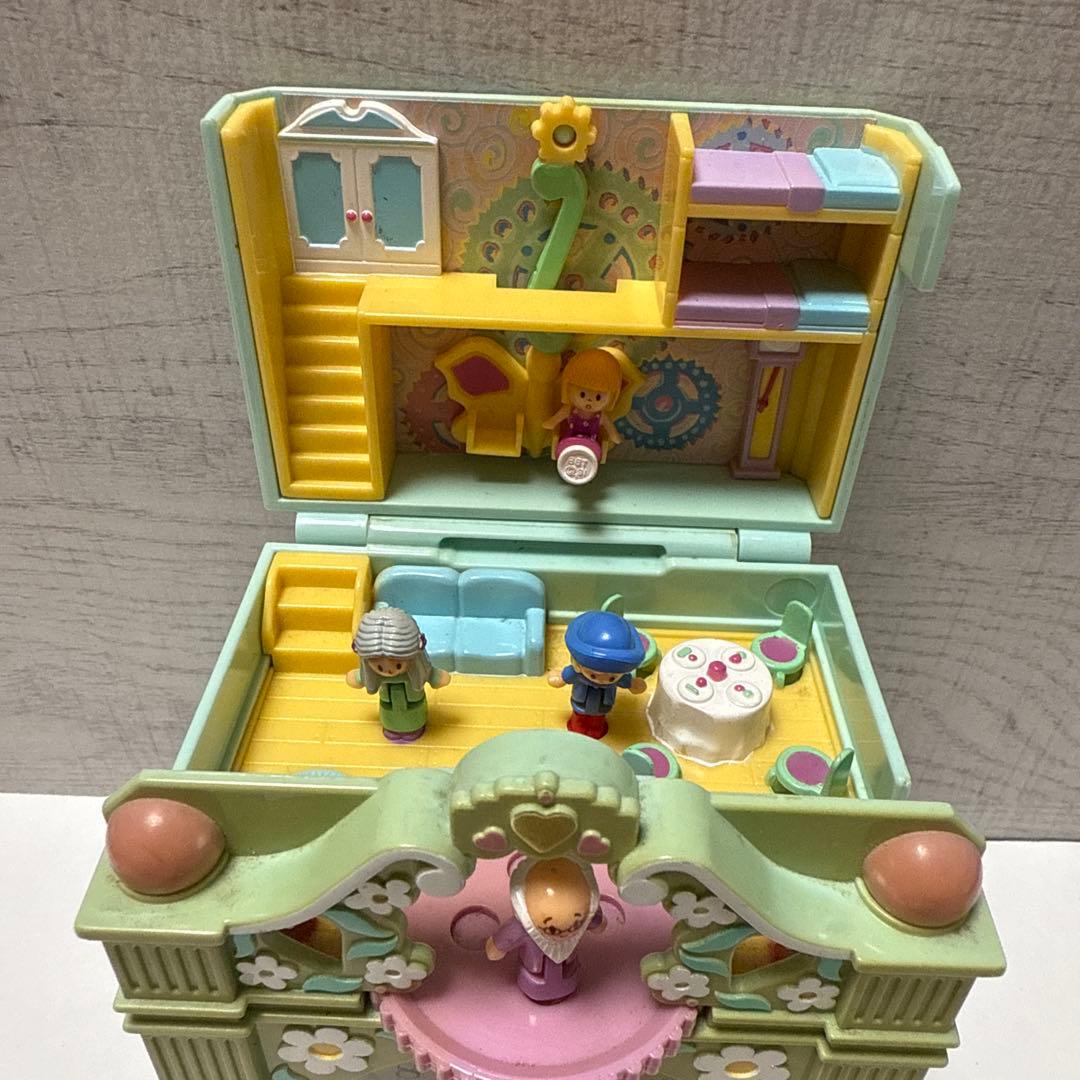 エンジェルポケット pollypocket ファンタイムクロック 人形付き