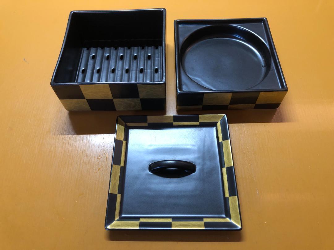 金銀市松蒸し器 ５客 ※バラ売り・アソート売り可
