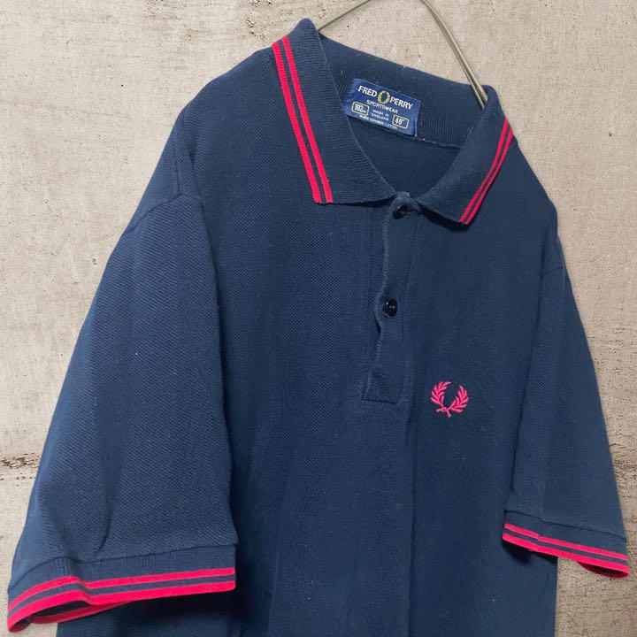 FRED PERRYフレッドペリー ポロシャツ ロゴ刺繍 M12英国製 ネイビー - メルカリ FRED PERRYフレッドペリー ポロシャツ ロゴ刺繍 M12英国製 ネイビー - メルカリ