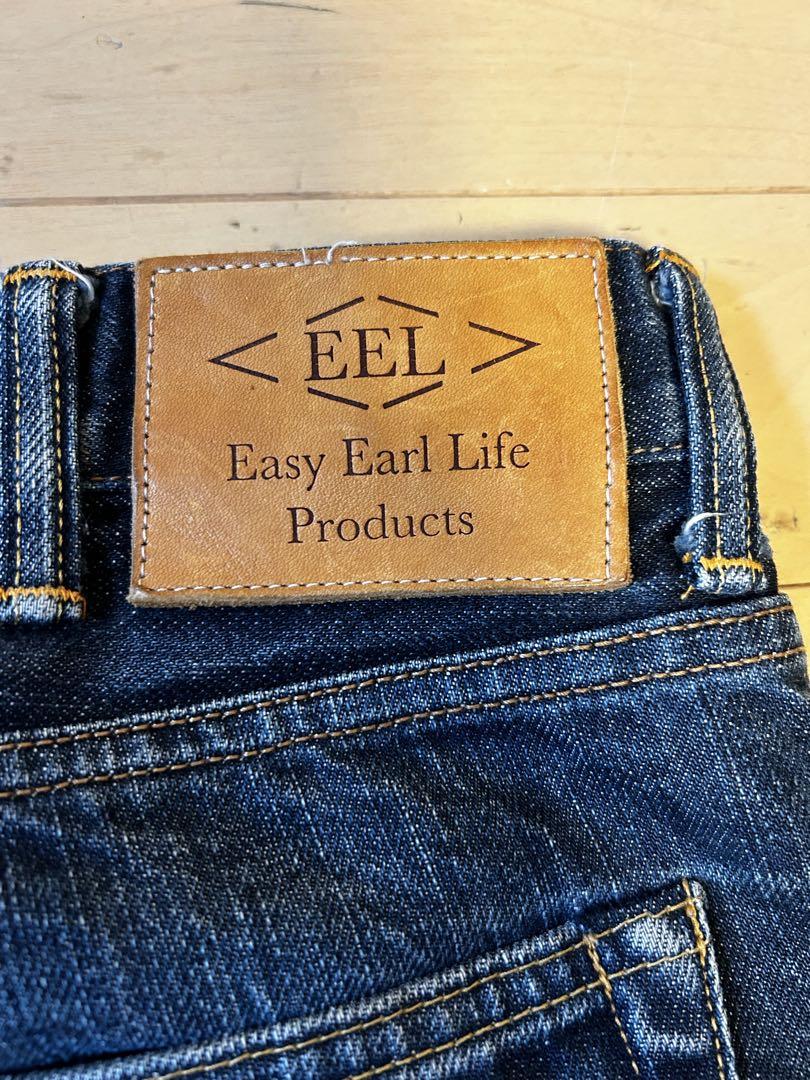 セール 一番安い S 濃監riri社製ZIP 砂浜デニム EEL 31インチ相当 イール 日本製 パンツ