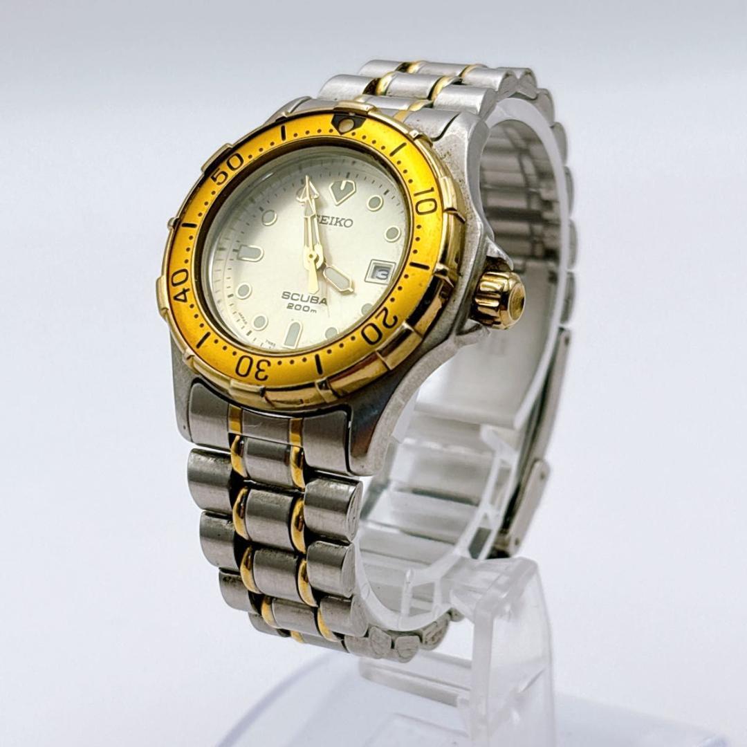 SEIKO セイコー　SCUBA 200m レディース　腕時計
