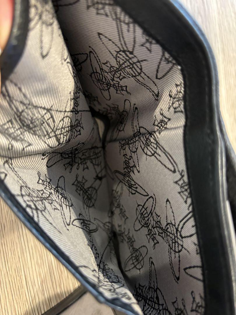 Vivienne Westwood ヴィヴィアン・ウエストウッド 三つ折財布 黒