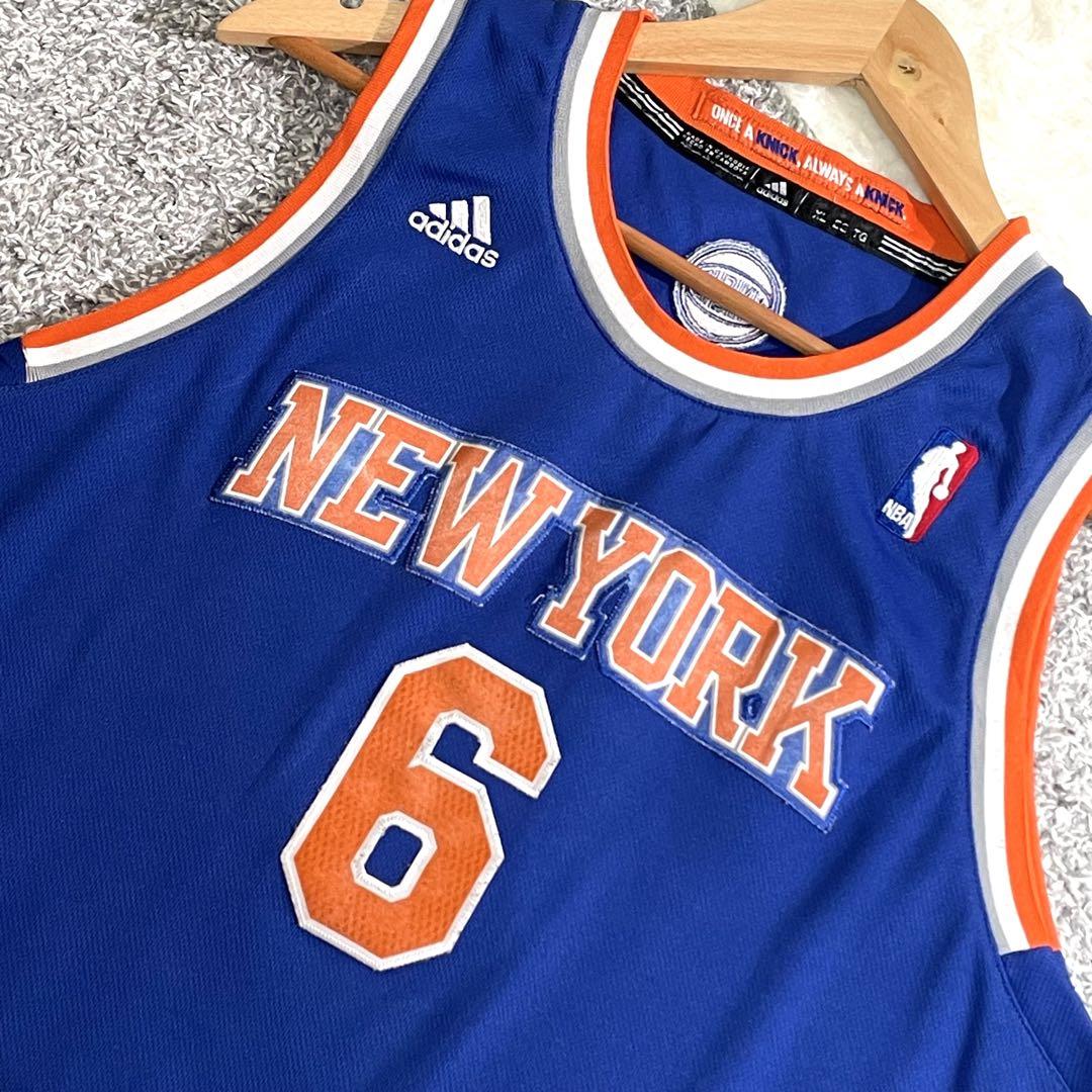 タイソン・チャンドラー　ニューヨーク・ニックス　NBA　adidas製　XL