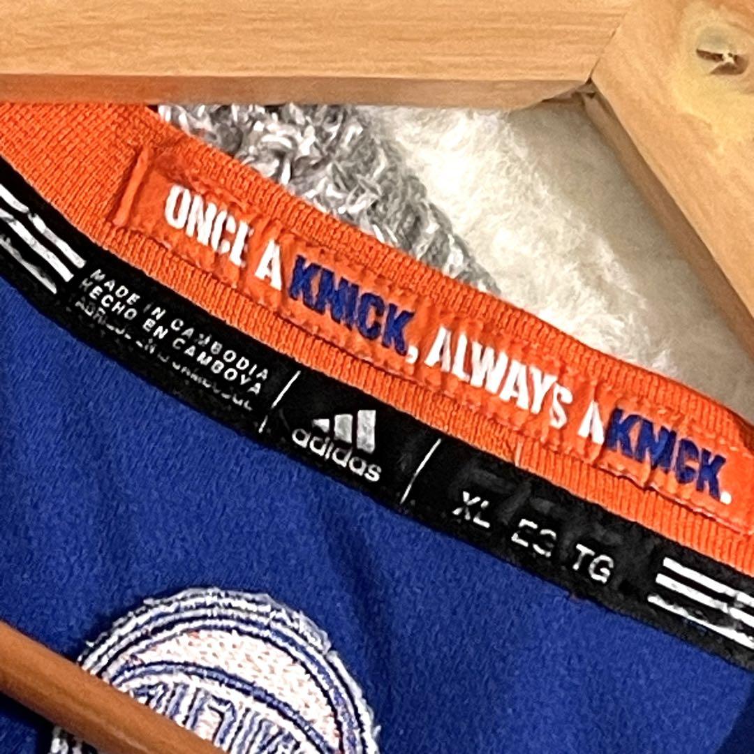 タイソン・チャンドラー　ニューヨーク・ニックス　NBA　adidas製　XL