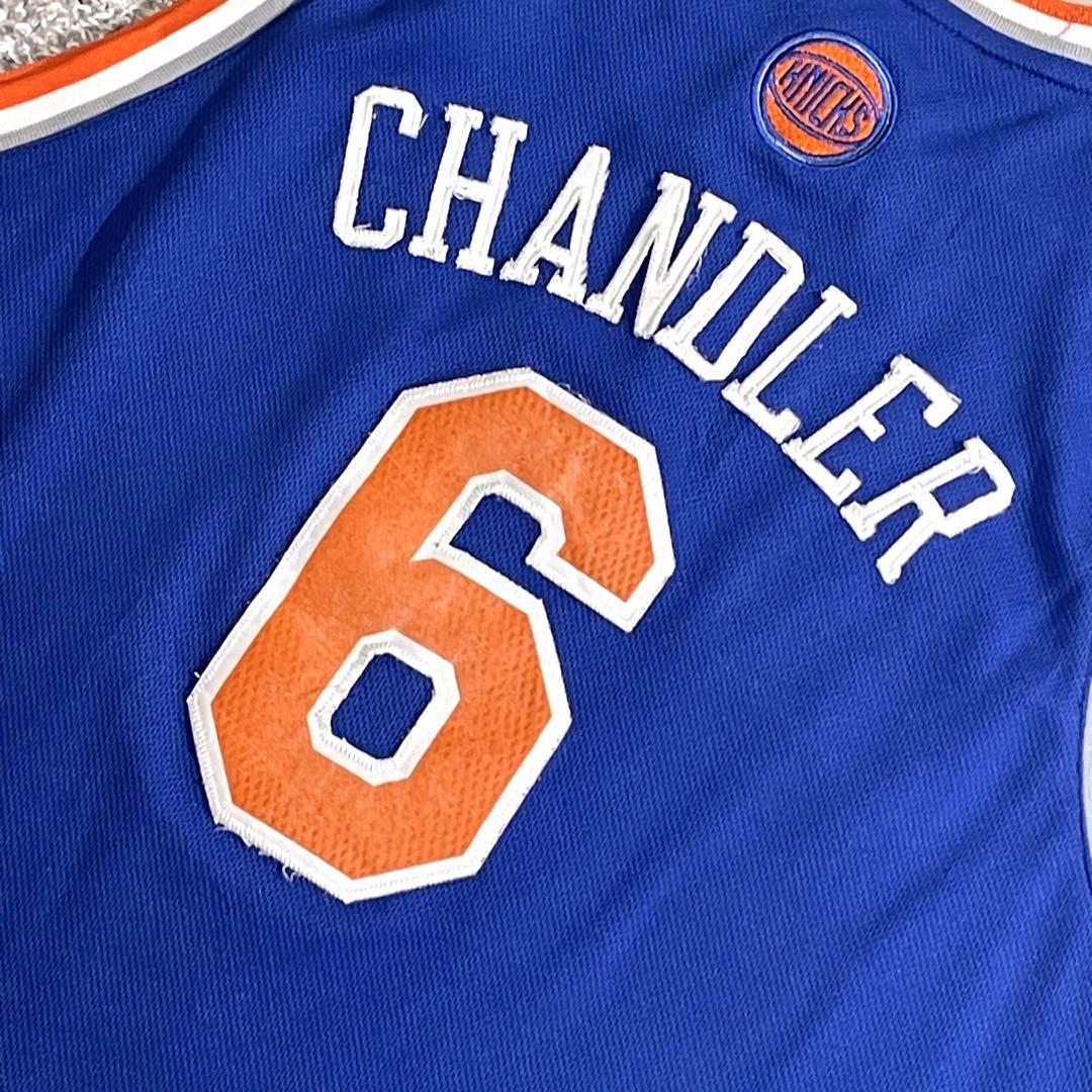 タイソン・チャンドラー　ニューヨーク・ニックス　NBA　adidas製　XL