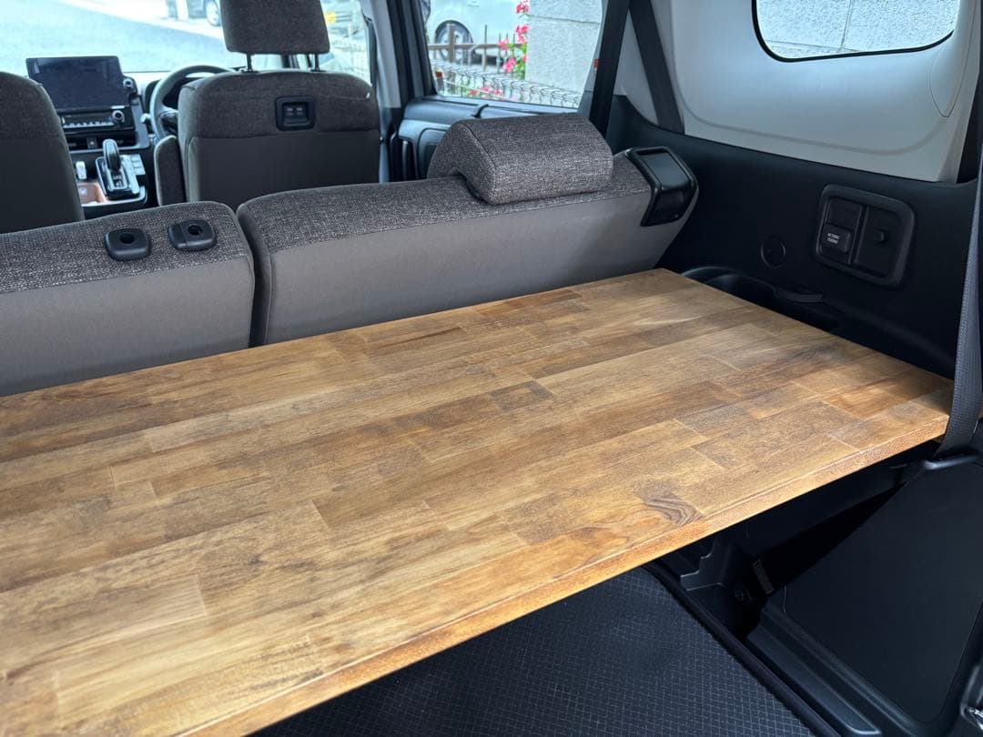 天然木ラゲッジボード ワトコオイル仕上げ