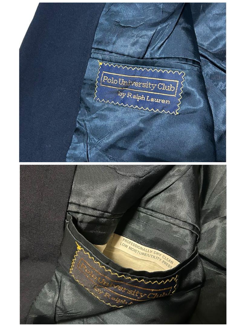 【専用】80s 90s PoloUniversityClub 紺ブレ 金ボタン