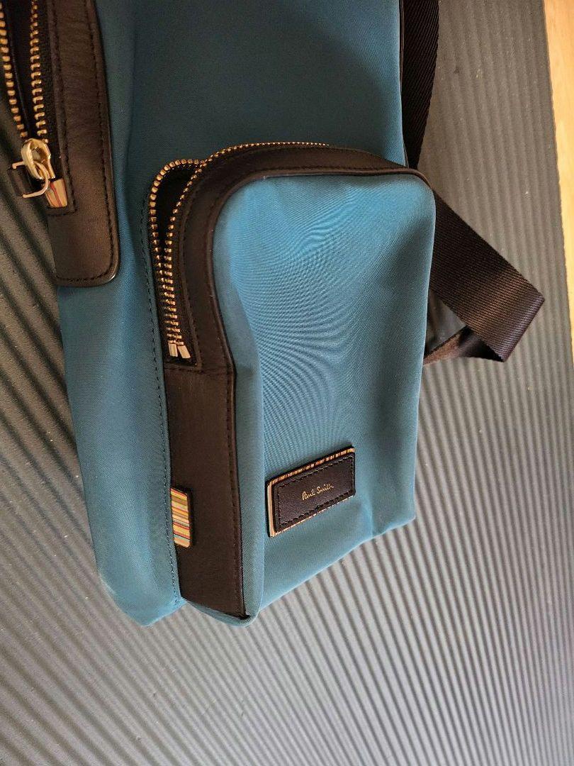 Paul Smith ポールスミス ボディバッグ スリングバッグ 青