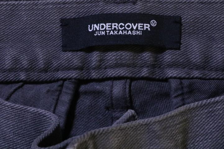 【超美品】☆アンダーカバー：ヒザヤブレ　ストレッチ　スキニー　デニム　４