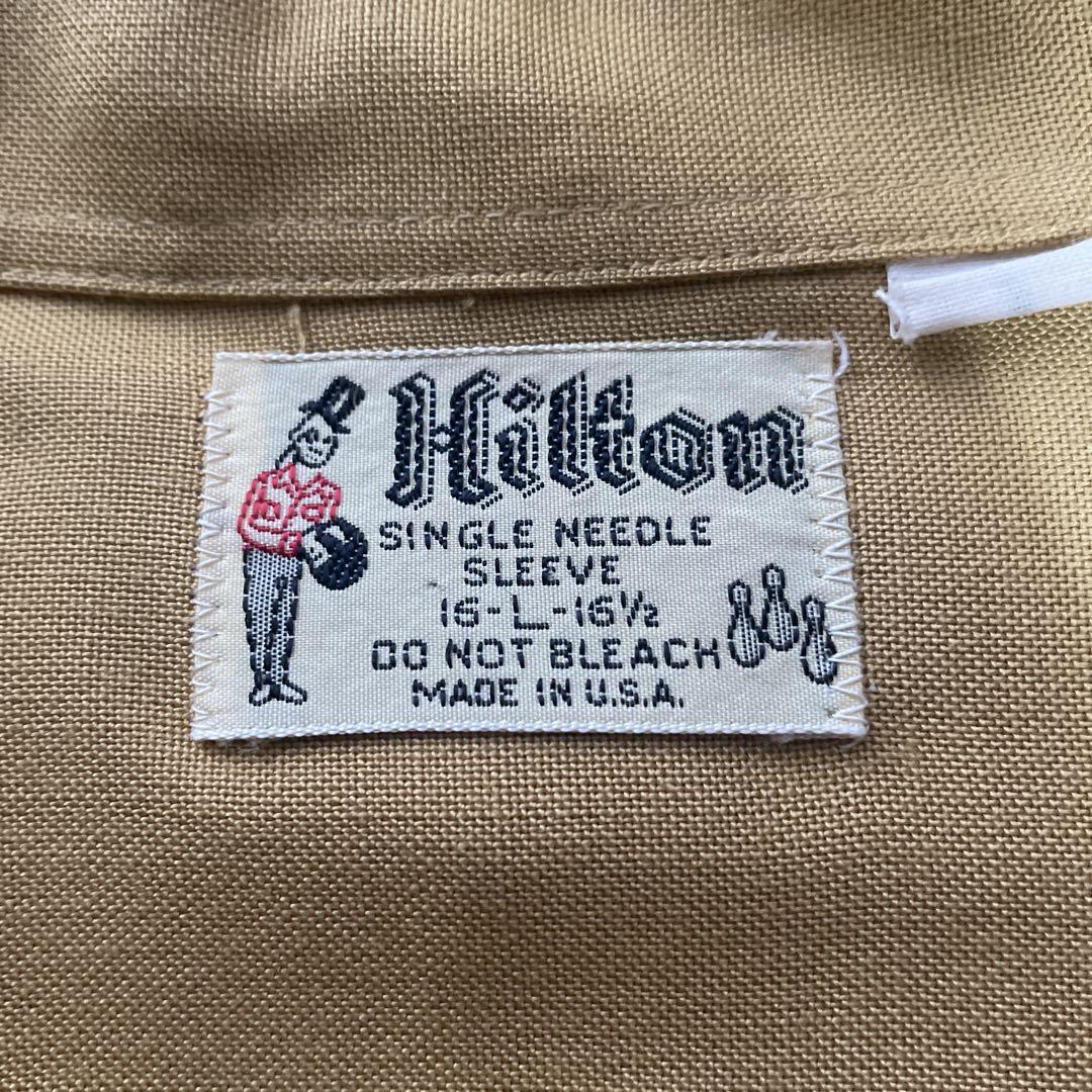 MADE IN USA Hilton 1960年代 黒タグ ヒルトン キムタク Hilton(ヒルトン)のタグで年代を判別する方法 | de-suke blog